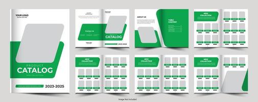 catálogo vectorial o catálogo o plantilla de catálogo de productos vector