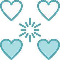 Hearts Vector Icon