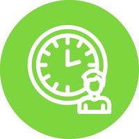 Working Hours Vector Icon Design