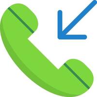 Incoming Call Vector Icon Design