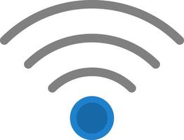 diseño de icono de vector de conexión wifi