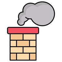 Chimney which can easily modify or edit vector