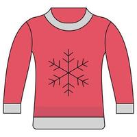 Sweater which can easily modify or edit vector