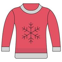 Sweater which can easily modify or edit vector