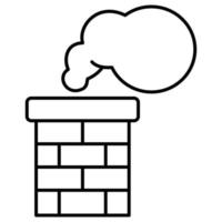 Chimney which can easily modify or edit vector