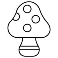 Mushrooms which can easily modify or edit vector