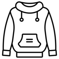 sudadera con capucha que puede modificar o editar fácilmente vector