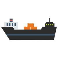 Cargo Ship which can easily modify or edit vector