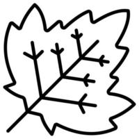 Maple Leaf which can easily modify or edit vector