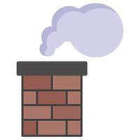 Chimney which can easily modify or edit vector