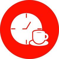 Coffee Break Vector Icon Design