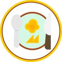 Breakfast Vector Icon Design