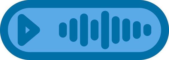 Voice Message Vector Icon Design