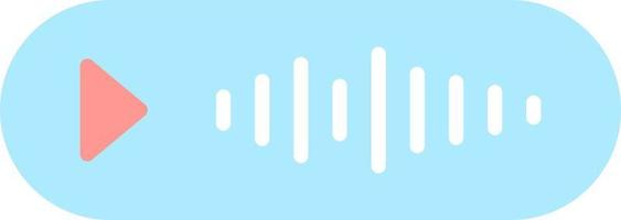 Voice Message Vector Icon Design