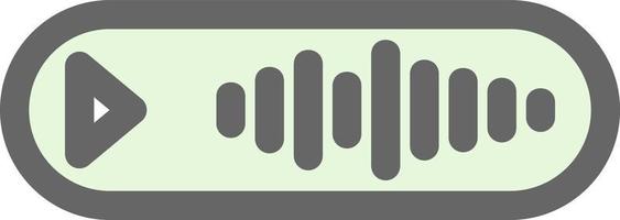 Voice Message Vector Icon Design