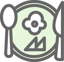 Breakfast Vector Icon Design