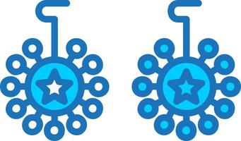 Earrings Vector Icon