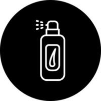 icono de vector de spray para el cabello