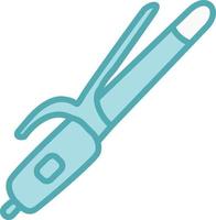 Curling Iron Vector Icon