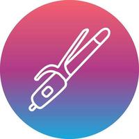 Curling Iron Vector Icon