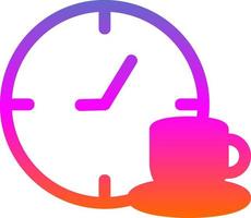 Coffee Break Vector Icon Design