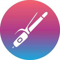 Curling Iron Vector Icon