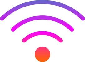 Wifi Connection Vector Icon Design