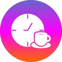 Coffee Break Vector Icon Design