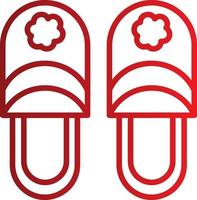 Slippers Vector Icon