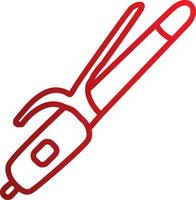Curling Iron Vector Icon
