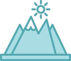 Mountain Vector Icon