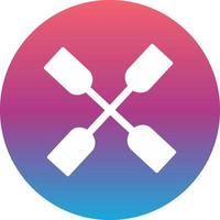 Paddle Vector Icon