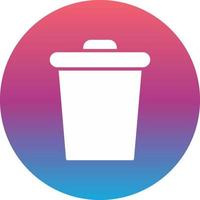 Trash Can Vector Icon