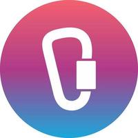 Carabiner Vector Icon