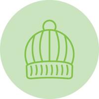 Wool Hat Vector Icon