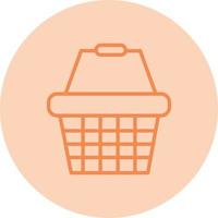 Shopping Basket Vector Icon