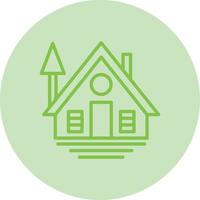 Cabin Vector Icon