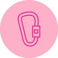 Carabiner Vector Icon