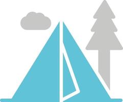 Camping Zone Vector Icon