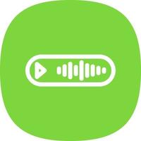 Voice Message Vector Icon Design