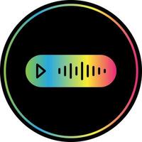 Voice Message Vector Icon Design
