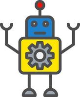 Robot Vector Icon