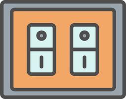 Light Switch Vector Icon