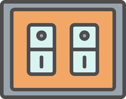 Light Switch Vector Icon