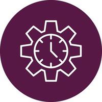 Time Management Vector Icon