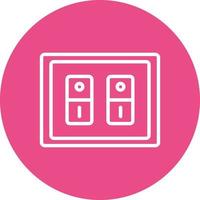 Light Switch Vector Icon