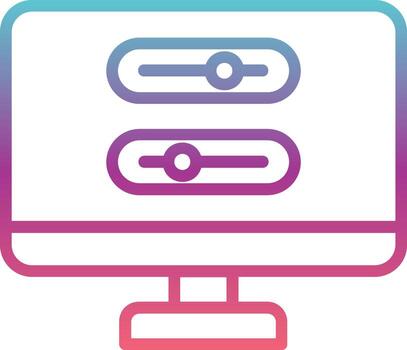 Toggle Button Vector Icon