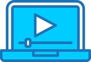 Video Player Vector Icon