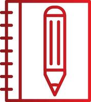 Sketchbook Vector Icon