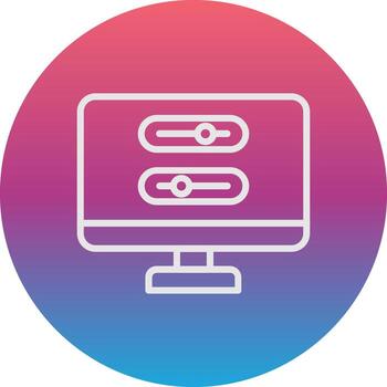 Toggle Button Vector Icon